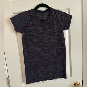 Lululemon Swiftly Tech 2.0 Short Sleeve in Love Pride Black